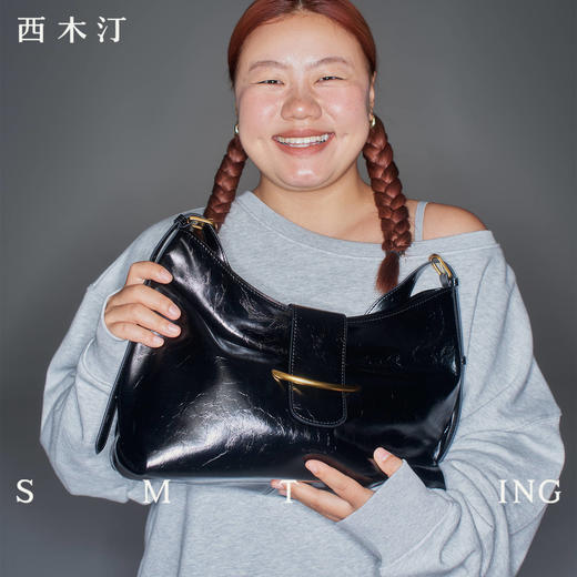西木汀 晚枫欧若风托特包小众腋下单肩百搭时尚 商品图2
