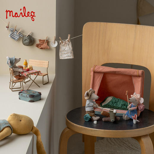 Maileg 鼠姐姐-红色 迷你场景系列 过家家玩具 迷你精致 北欧风创意设计 适合3岁以上 丹麦国宝级玩具品牌 17-4205-00 商品图7