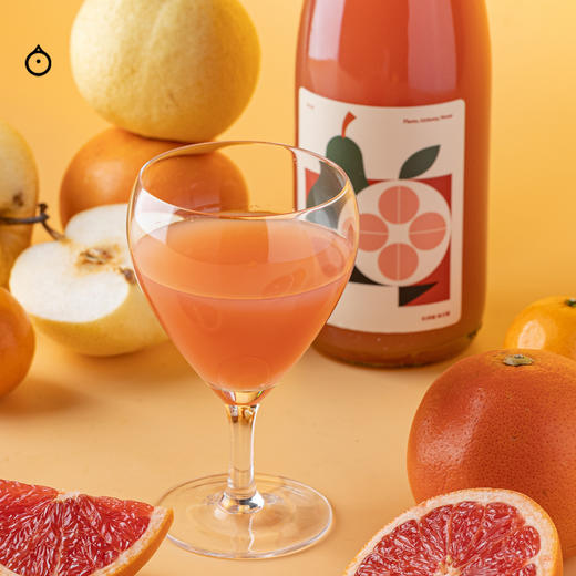 企鹅市集|潘恩 秋月梨红西柚 冰馏气泡果汁 秋月梨X西柚拼配 平衡有层次 商品图2