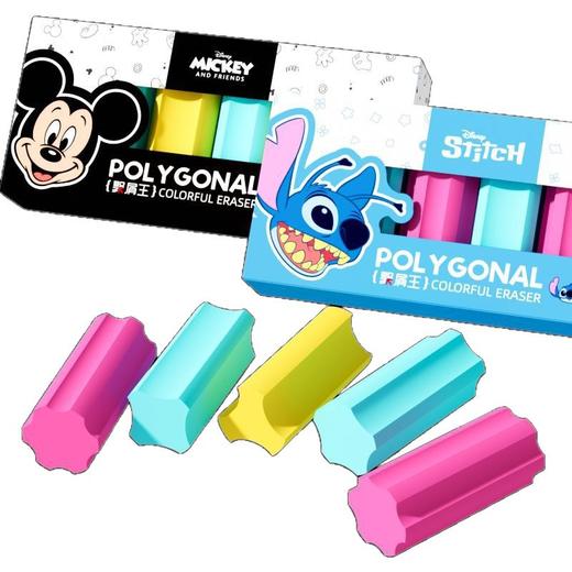 【6支盒装！迪士尼疯狂动物多角橡皮擦】 儿童卡通橡皮擦 文创高颜值学习文具 商品图4