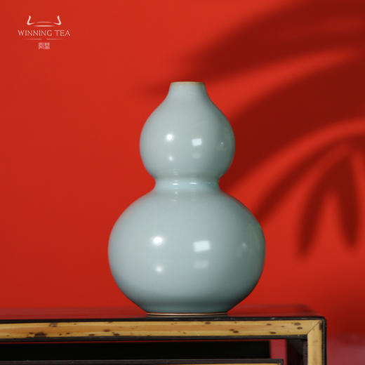 问鼎鼎峰系列天青小葫芦瓶 商品图1