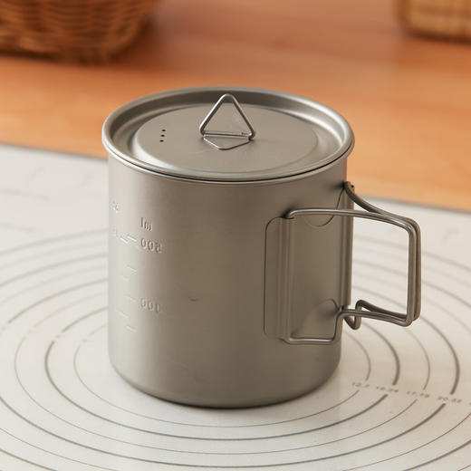 NITORI宜得利家居 野餐便携式纯钛户外煎锅汤锅套装马克杯雪拉碗 商品图6