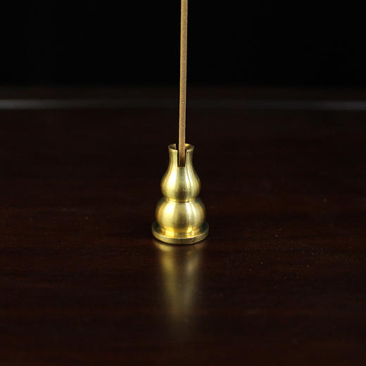 铜葫芦线香香插点香器 商品图3