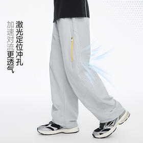 onmygame 【轻量彩壳】儿童运动裤子防晒防泼水透气长裤新款 GQ1E119520