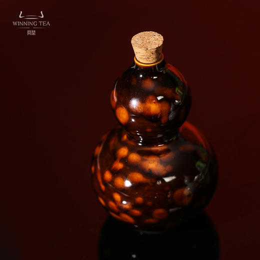 问鼎虎斑天目小葫芦瓶 商品图2