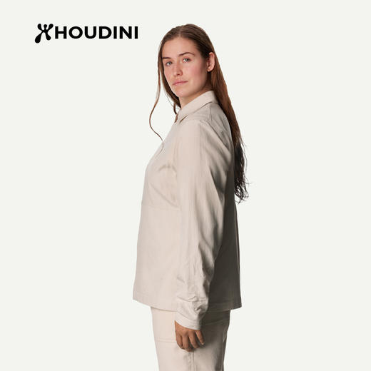 HOUDINI胡丁尼Tree Chore护林女户外26春新休闲长袖夹克外套  860047 商品图5