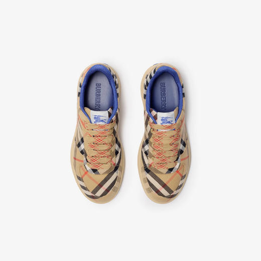【三】BURBERRY 巴宝莉 女士格纹 Terrace 休闲运动鞋 格子 8095372 B9368 商品图3