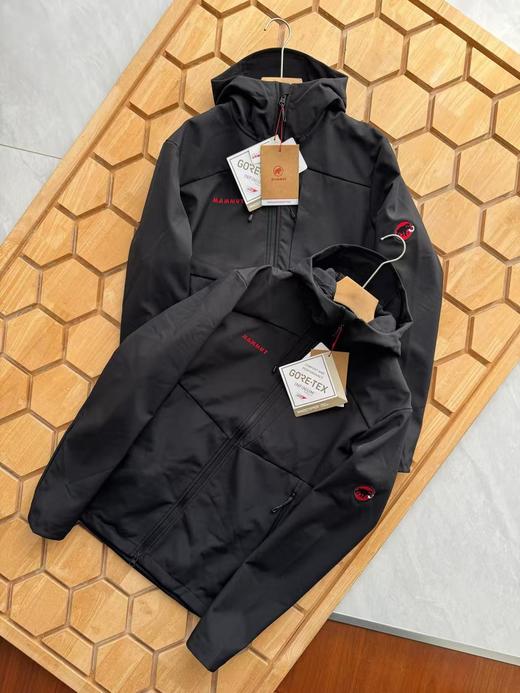 【cz1】男子经典系列GTX防风防泼水软壳连帽外套！！ 商品图1