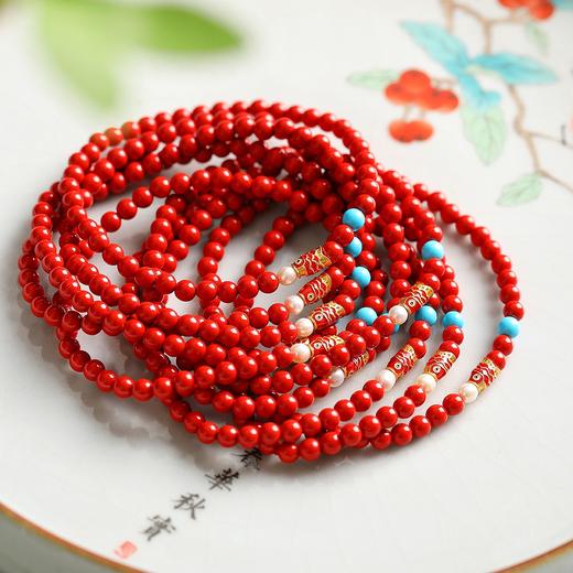 好运锦鲤 原矿精品朱砂手串 CR 商品图6