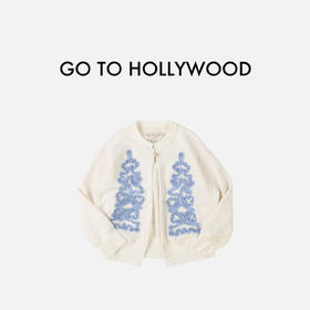 G2H日本童装 GO TO HOLLYWOOD 女童毛圈刺绣民族风开衫