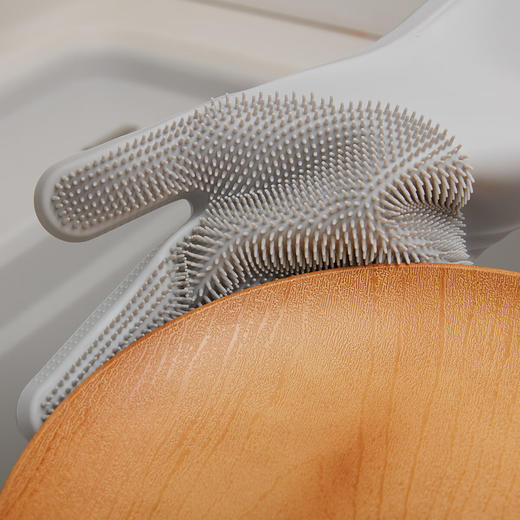 NITORI宜得利家居 做家务洗碗耐用劳务手套保护手硅胶多用手套 商品图3