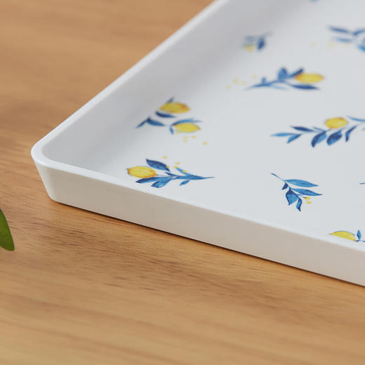 NITORI宜得利家居 长方形茶盘果盘厨房用防滑树脂托盘 25SS 商品图3