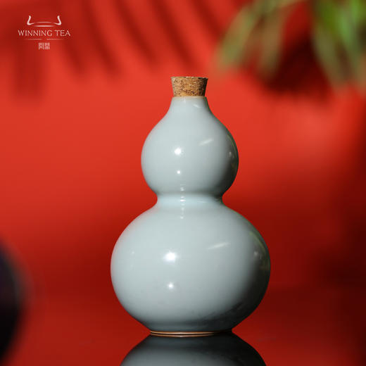 问鼎鼎峰系列天青小葫芦瓶 商品图0