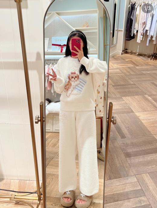 一店k （半边绒羽毛纱！）有新年生肖款！居家摆烂时间必须拥有的半边绒家居服！软fufu幸福感爆棚！情侣套装、睡裙系列合集！ 商品图8