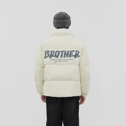 【新品上新】HX 冬季短款立领羽绒服C100540108101/02 商品图3