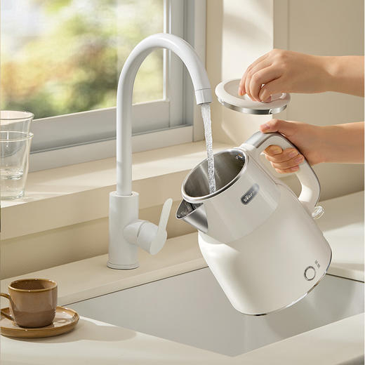 小熊（Bear）电热水壶恒温烧水壶316L不锈钢无缝一体内胆自动断电 1.5L大容量家用保温壶 ZDH-F15E7 商品图3