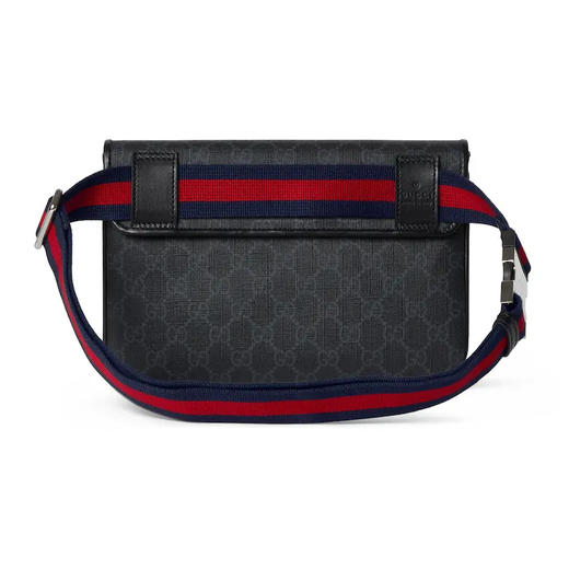 【二】GUCCI 古驰 男士 GG Supreme帆布 小号腰包 混色 792091 FADJA 1042 商品图2