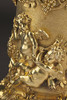独角鹿西洋古董1830-1840年代英国著名银器工坊Storr & Mortimer签名出品幼年巴克斯主题银鎏金精雕带盖啤酒杯 商品缩略图9