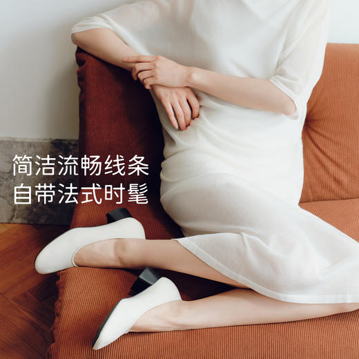 7or9裸感鞋类高跟鞋方头单鞋春夏新款冷杉 商品图4