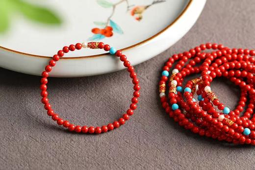 好运锦鲤 原矿精品朱砂手串 CR 商品图2