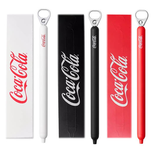 KACO可口可乐联名拉环中性笔灵悦按动双珠速干学生刷题笔 商品图4