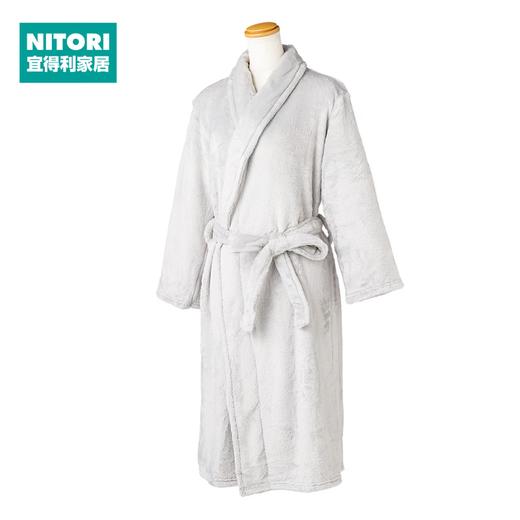 NITORI宜得利家居 家用浴室洗澡吸水法兰绒浴袍LGY QE05 商品图0