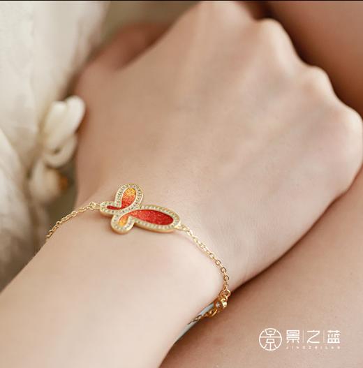 【彼达思】相思引·赤蝶手链 商品图1