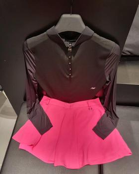 Anew家新款女士薄款长袖上衣来了！原单❗️越南订单少量现货，适合热带🌴气候打球穿，经典款式永不过时。面料肌理，原装logo图标，织带铆钉细节，没有一样是普货可以沾边的！