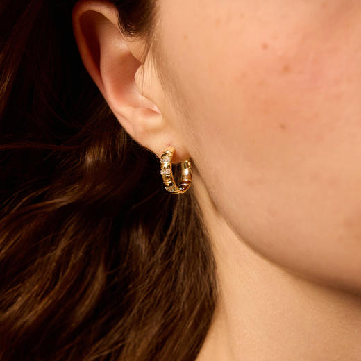 ARSIS｜自由搭配系列 蛇骨小耳扣（中号） 商品图6