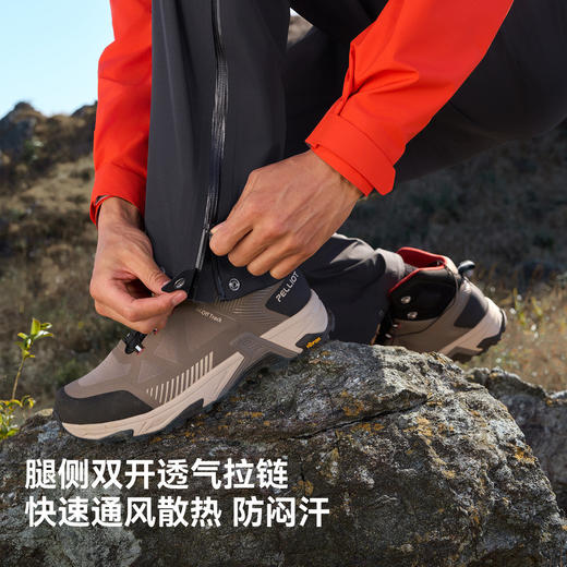 【雪壳LT】伯希和冲锋裤男新款超轻量CORDURA户外耐磨徒步登山裤 商品图4