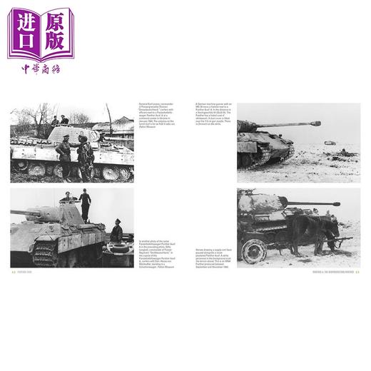 预售 【中商原版】德国 黑豹 五号中型坦克 Panther Tank The Panzerkampfwagen V in World War II 英文原版 David Doyle 商品图3