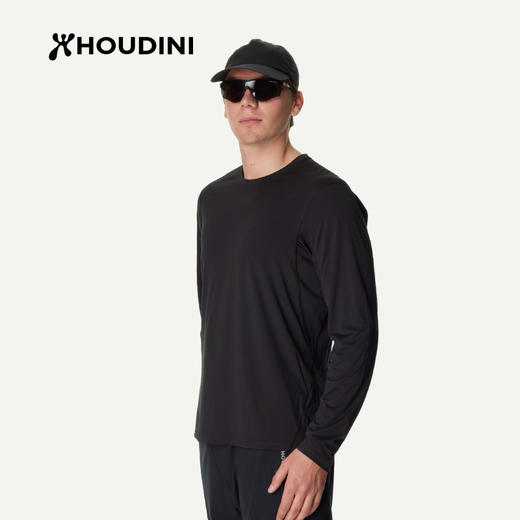 HOUDINI胡丁尼Pace Air LS空速男户外26春夏新跑步徒步长袖T恤 840063 商品图4
