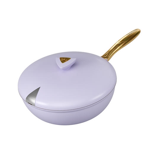 浮光0氟氧吧锅 | 鎏金内壁不粘炒锅 一锅八用家用燃气灶电磁炉通用 800℃耐高温炒菜锅 无铆钉易清洁 20年质保轻量炒锅 一锅多用 商品图9