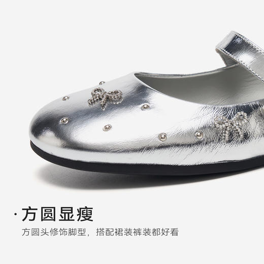 星期六26春新款蝴蝶结软糖玛丽珍SSE1111063 商品图10