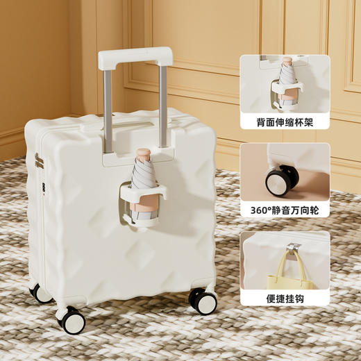 春节不打烊【多功能登记箱❗小巧精致】2025新款饼干箱儿童行李箱小型迷你旅行箱时尚密码箱登机箱。rf 商品图3