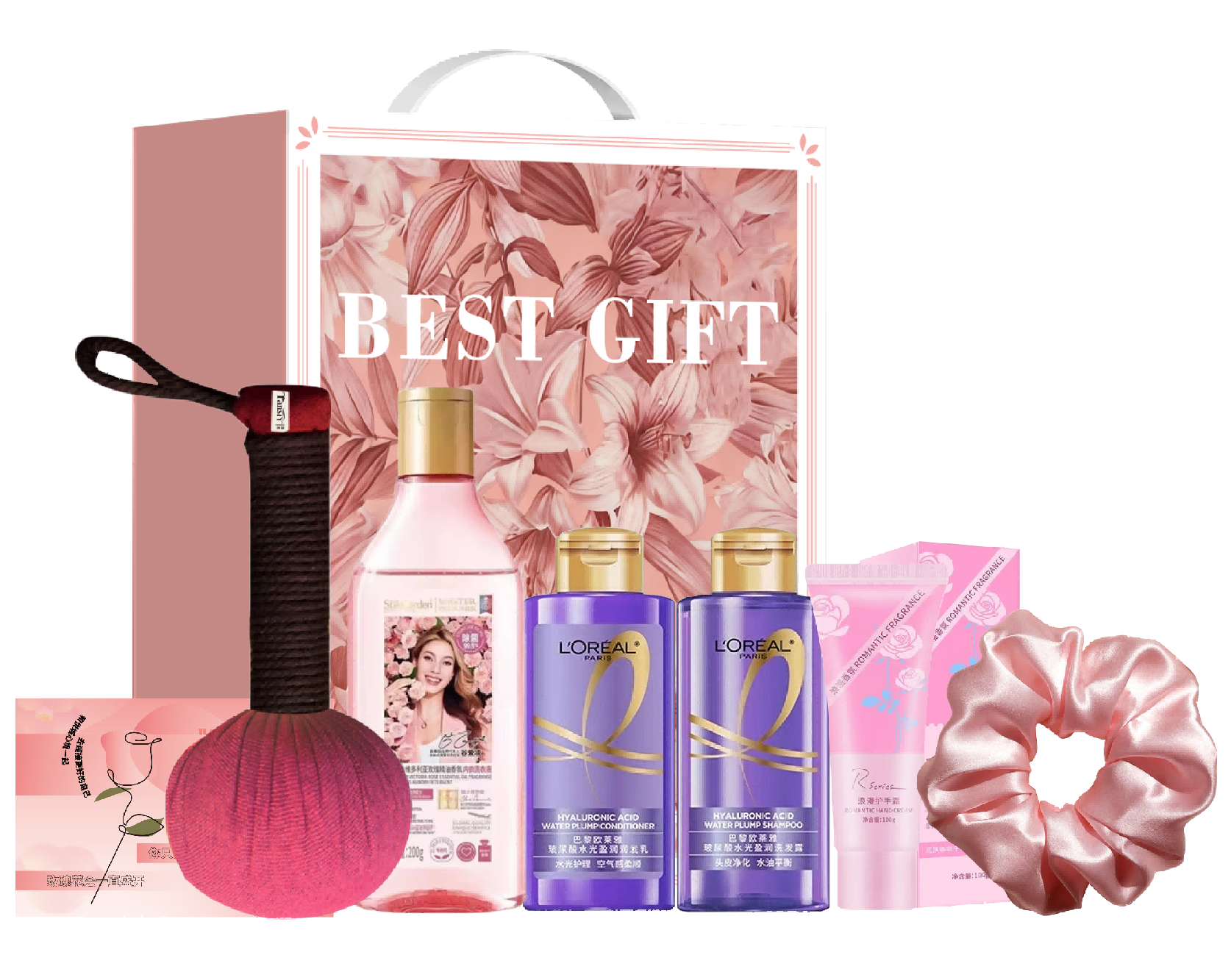 欧莱雅柔光焕彩礼盒