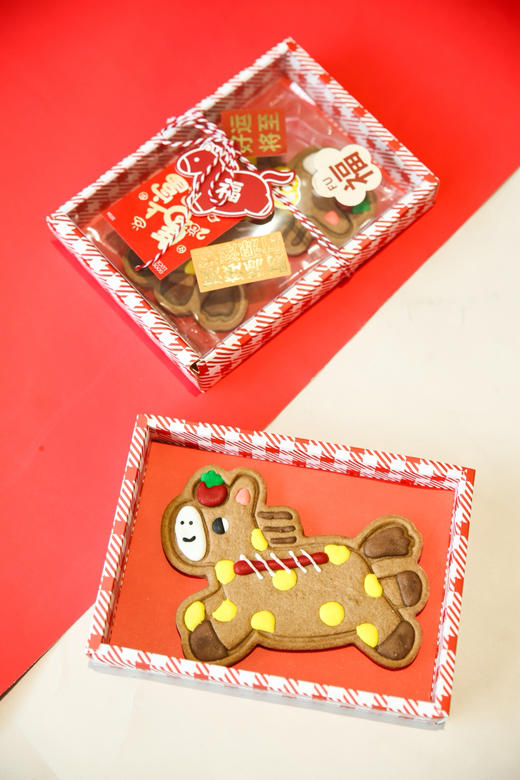 新年小马曲奇饼干 商品图1