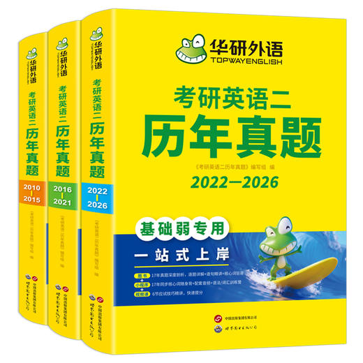 华研外语 英语二历年真题 专项训练备考2027 考研英语一二历年真题试卷词汇单词书阅读理解语法长难句翻译写作文mba/mpacc复试资料书 商品图4