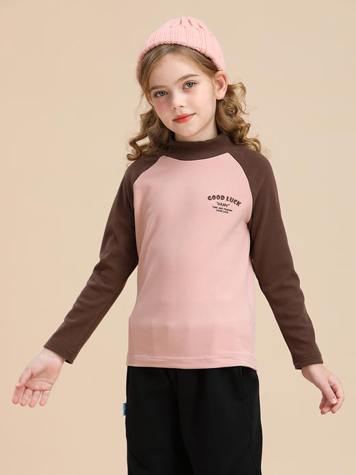 龙之涵 亲子款半高领糯糯衣 秋冬新款中大童保暖上衣 婴幼儿A类标准 商品图6