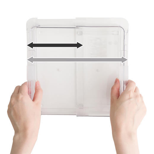 NITORI宜得利家居 可伸缩冷藏室棚下收纳盒 商品图4