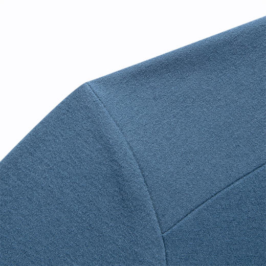 罗蒙男士秋冬长袖打底衫休闲撞色半拉链设计通勤T恤半高领打底衫 商品图7