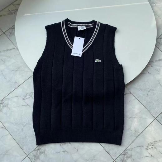 秋冬新款小e鱼复古学院v领马甲 商品图1