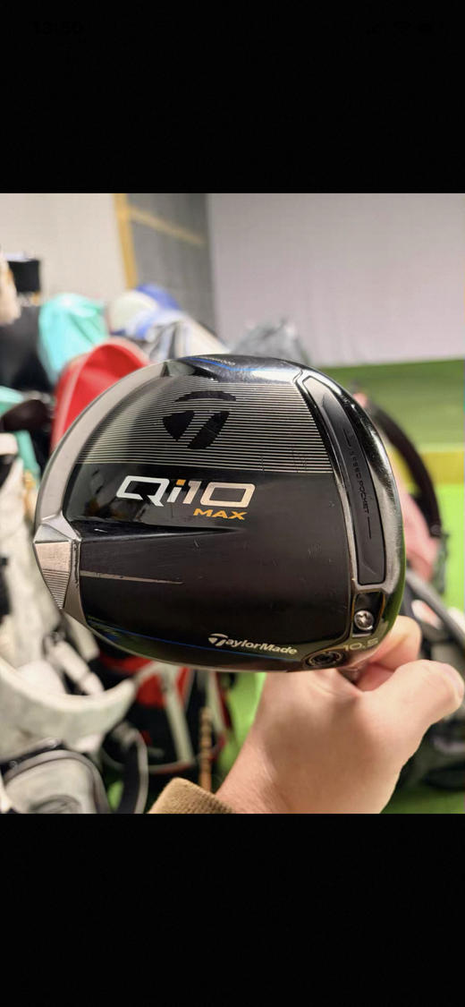 八成新的泰勒梅次新款Qi10一号木杆10.5度MAX版50克R美规杆身相当于日规的SR硬度 商品图7