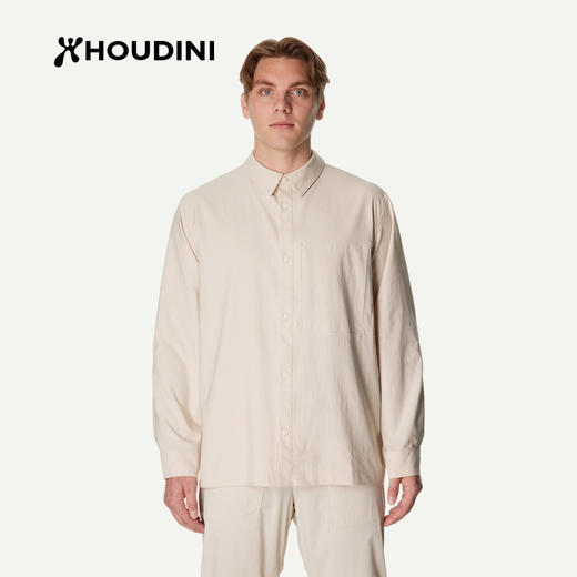 HOUDINI胡丁尼Symbio Field共栖男户外26春夏新男休闲长袖衬衫 860060 商品图4