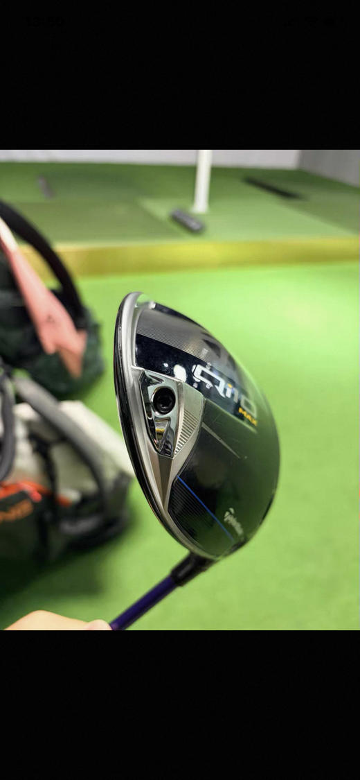 八成新的泰勒梅次新款Qi10一号木杆10.5度MAX版50克R美规杆身相当于日规的SR硬度 商品图8