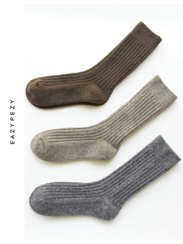 天然牦牛绒保暖袜