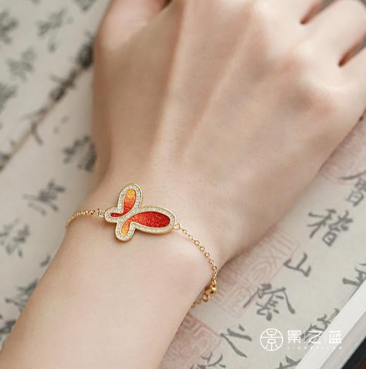 【彼达思】相思引·赤蝶手链 商品图2