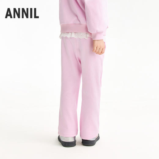 【实体店同款】女童全腰针织长裤春季新款安奈儿童装XG616072 商品图2