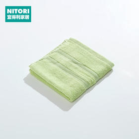 NITORI宜得利家居 浴室用品家用浴室卫生间毛巾纯棉方巾/面巾