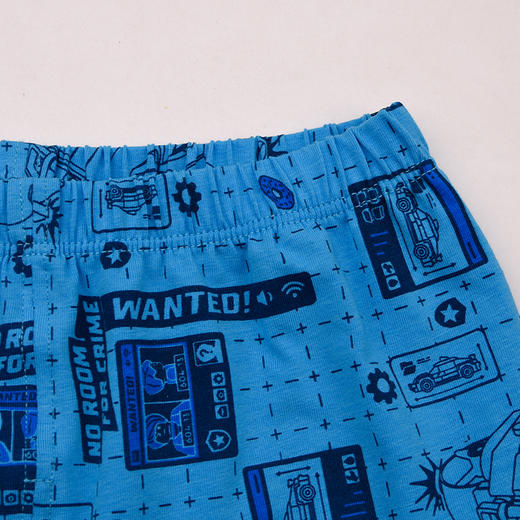 棉果果× LEGO男童夏季凉感套装短袖短裤氨棉汗布纯棉套头套装L211302226230 商品图4